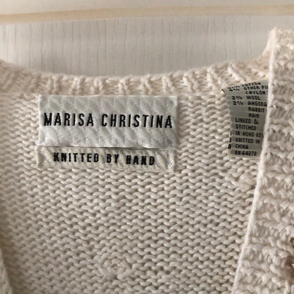 Hand knitted sweater gently used